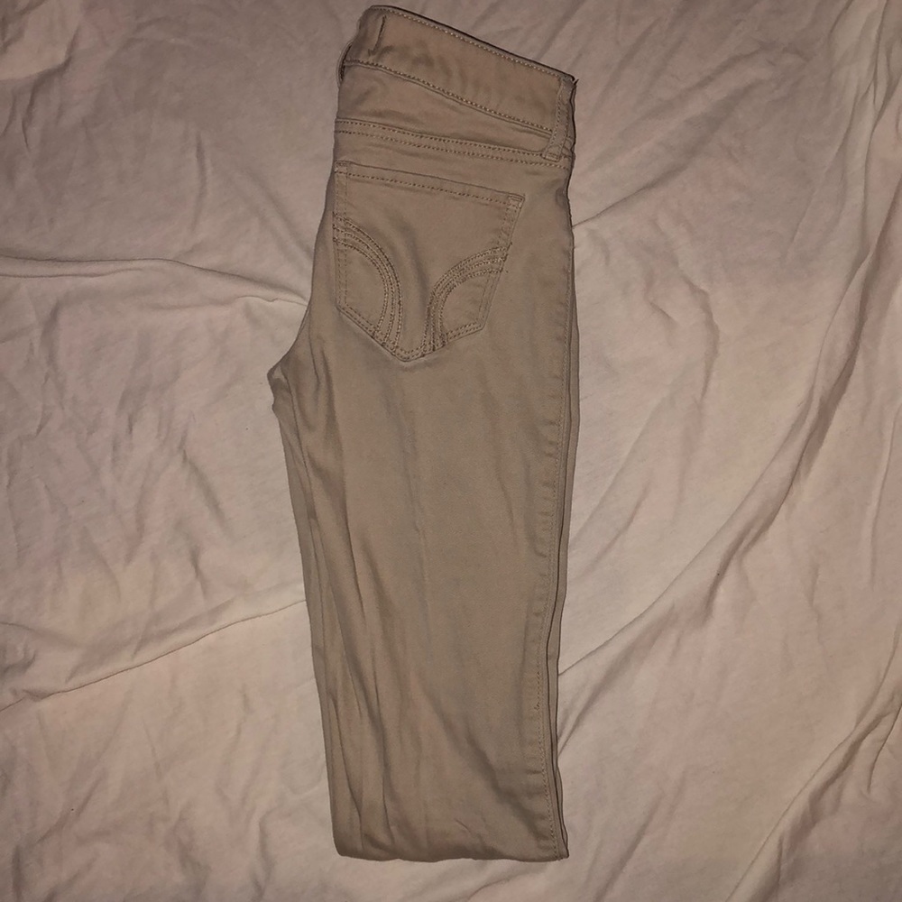 Hollister kaki Jeggings or skinny jeans! Sz 00
